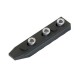 5 Slots Picatinny Rail Section for Key-Mod handguard M026-BK - Black [Castellan]